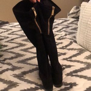 Ivanka Trump over the knee boots